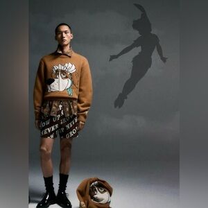 Zara Wool Jumper Nana Peter Pan Harry Lambert X Disney(UNISEX)